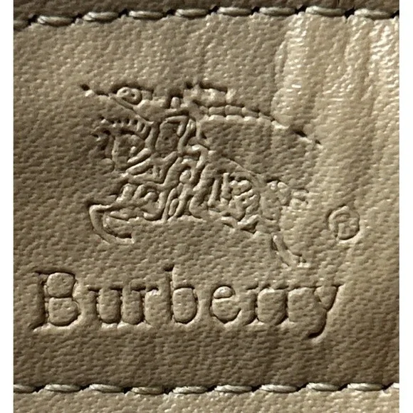 BURBERRY Canvas Belt Nova Check Plaid Made in Italy D-Ring Size 32 See Pics - Picture 5 of 9